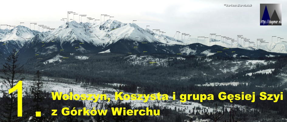 panorama z Górków Wierchu